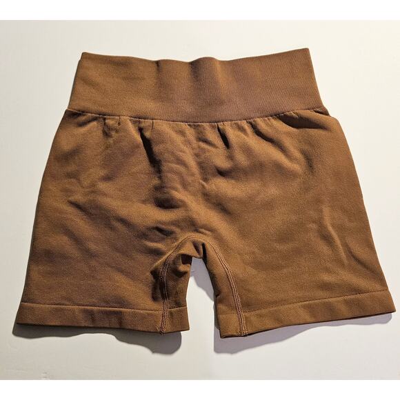oqq Pants - Oqq Booty Scrunch Work Out Shorts Stretch Tummy Compression, Size M